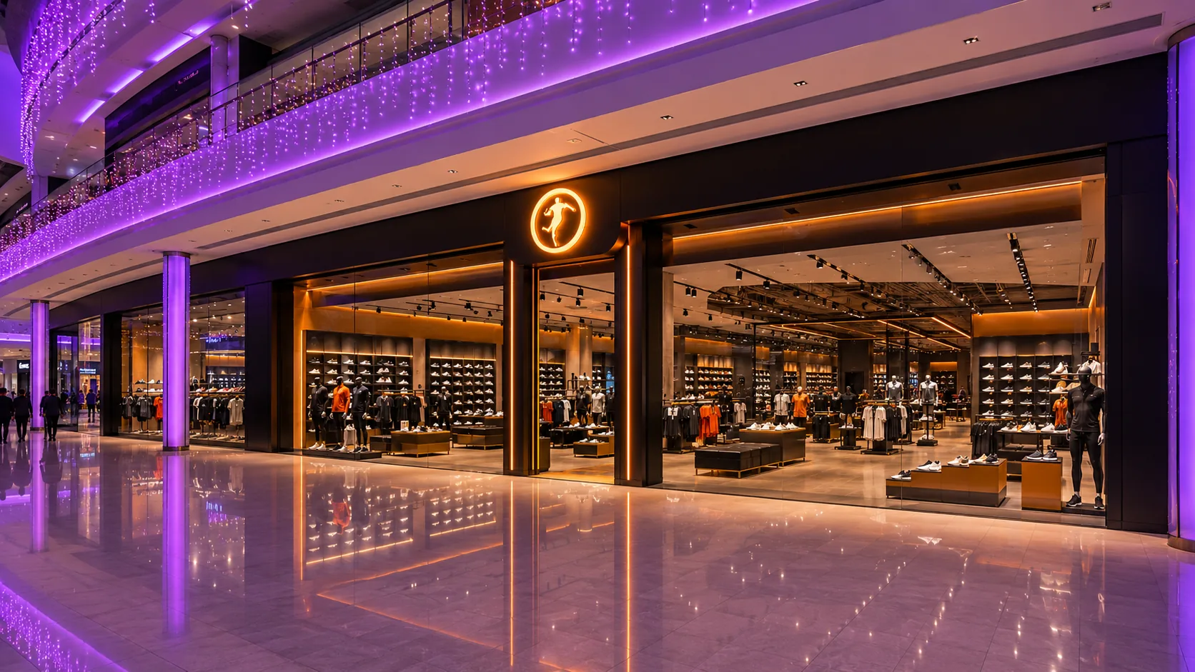 Retail con iluminación profesional